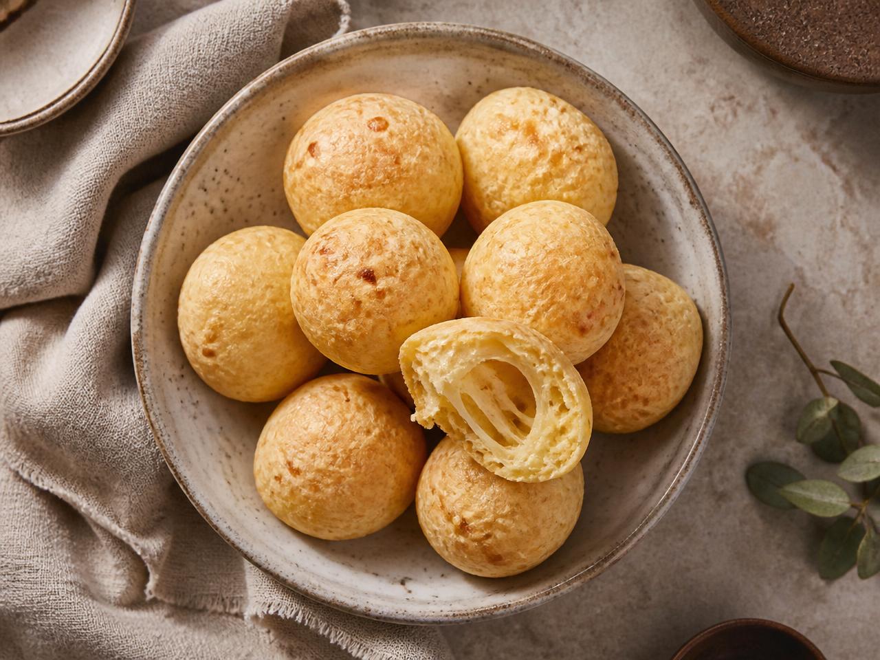 Pão de queijo na Air Fryer
